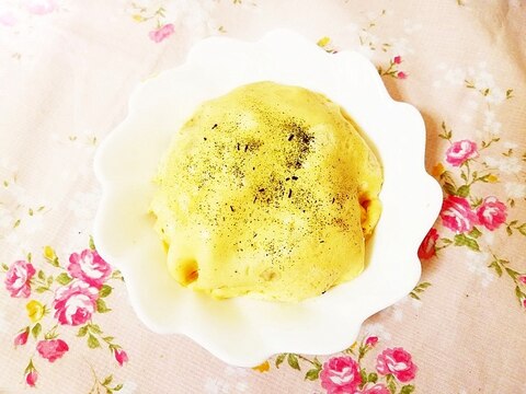 海苔風味♪卯の花混ぜ御飯のまんまるオムライス